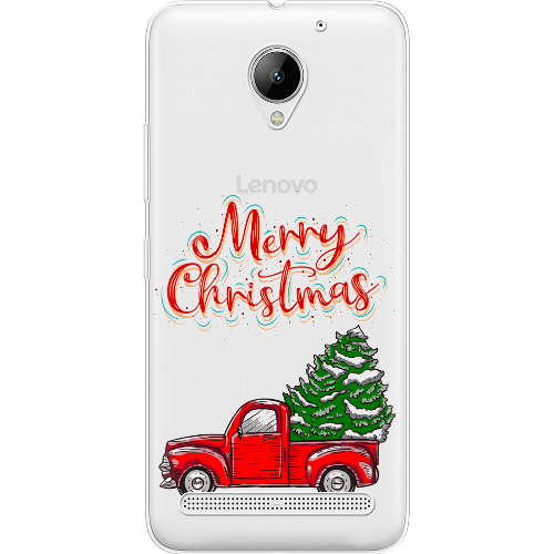 Чехол BoxFace Lenovo C2 K10a40 Holiday Car Merry Christmas