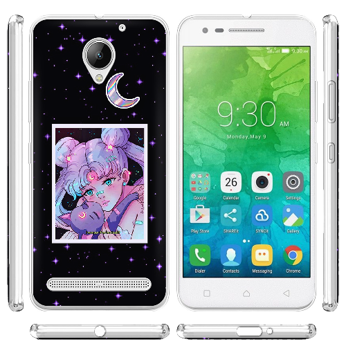 Чехол BoxFace Lenovo C2 K10a40 Sailor Moon night