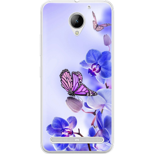 Чехол BoxFace Lenovo C2 K10a40 Orchids and Butterflies