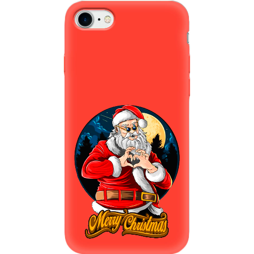 Чехол BoxFace Apple iPhone 7/8 SE  2020 Cool Santa and heart