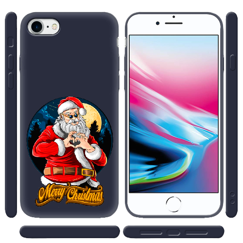 Чехол BoxFace Apple iPhone 7/8 SE  2020 Cool Santa and heart