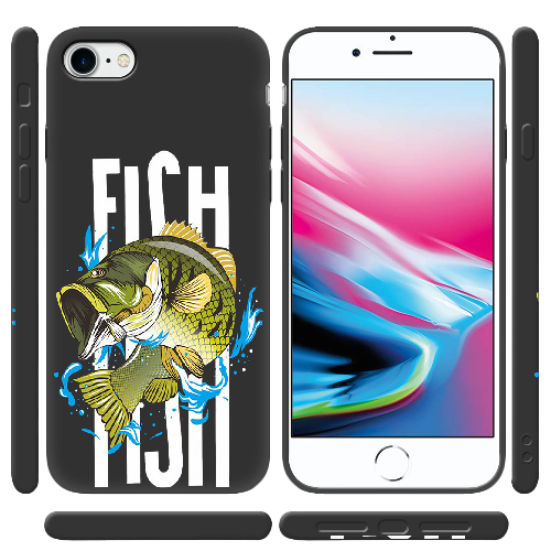 Чехол BoxFace Apple iPhone 7/8 SE  2020 Bass fish