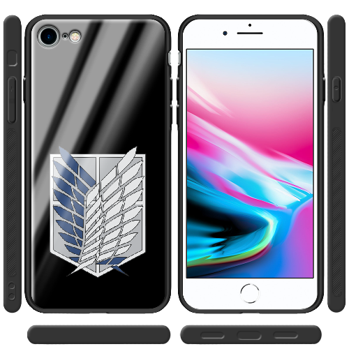 Чехол BoxFace Apple iPhone 7/8 SE  2020 Атака Титанов Крылья Свободы
