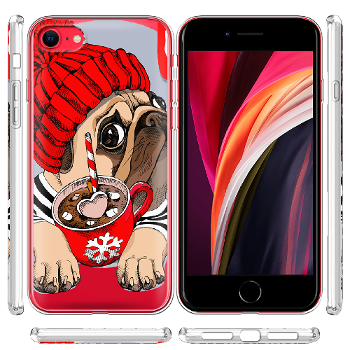 Чехол BoxFace Apple iPhone 7/8 SE  2020 Winter Puggy