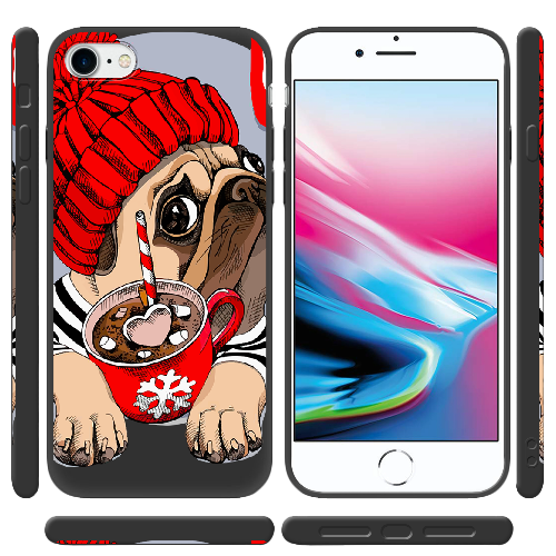 Чехол BoxFace Apple iPhone 7/8 SE  2020 Winter Puggy