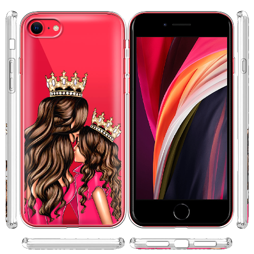 Чехол BoxFace Apple iPhone 7/8 SE  2020 Queen and Princess