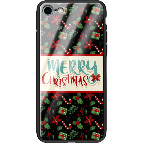 Чехол BoxFace Apple iPhone 7/8 SE  2020 Vintage Christmas Congratulation