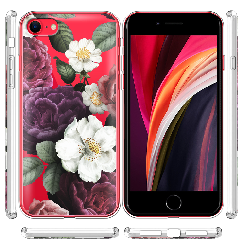 Чехол BoxFace Apple iPhone 7/8 SE  2020 Цветочные Темные Сны