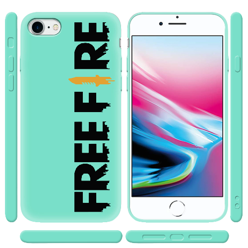 Чехол BoxFace Apple iPhone 7/8 SE  2020 Черный Free Fire