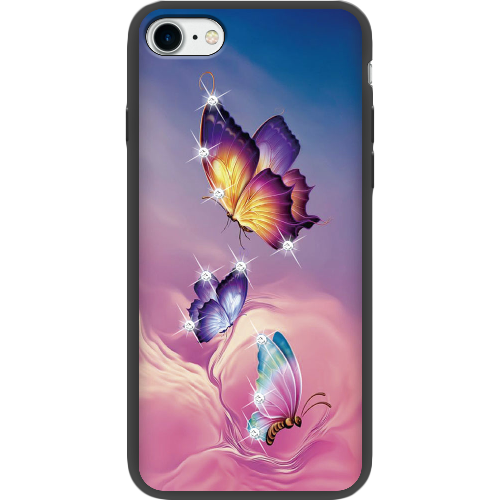 Чехол BoxFace Apple iPhone 7/8 SE  2020 Бабочки со стразами