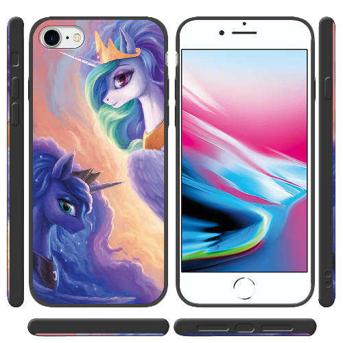 Чехол BoxFace Apple iPhone 7/8 SE  2020 My Little Pony Rarity Princess Luna