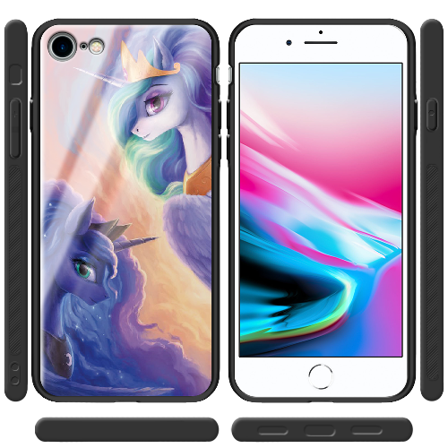 Чехол BoxFace Apple iPhone 7/8 SE  2020 My Little Pony Rarity Princess Luna