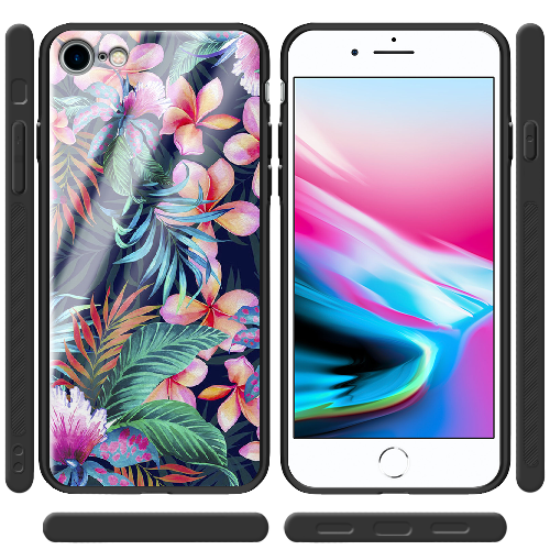 Чехол BoxFace Apple iPhone 7/8 SE  2020 flowers in the tropics