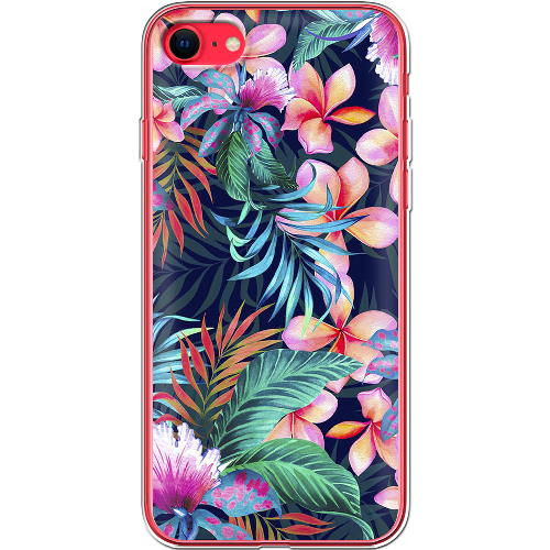 Чехол BoxFace Apple iPhone 7/8 SE  2020 flowers in the tropics