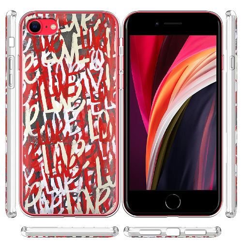 Чехол BoxFace Apple iPhone 7/8 SE  2020 Love Graffiti