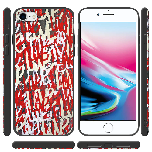 Чехол BoxFace Apple iPhone 7/8 SE  2020 Love Graffiti