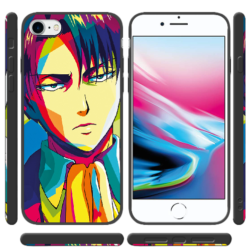 Чехол BoxFace Apple iPhone 7/8 SE  2020 Attack on titan Levi Anime Pop