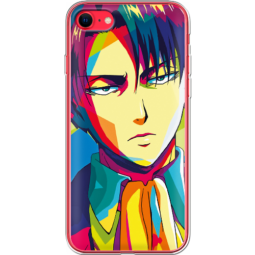 Чехол BoxFace Apple iPhone 7/8 SE  2020 Attack on titan Levi Anime Pop