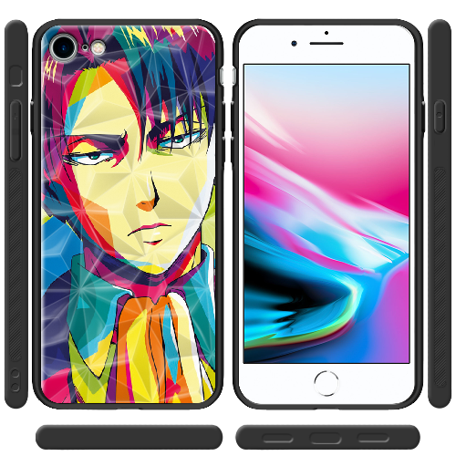 Чехол BoxFace Apple iPhone 7/8 SE  2020 Attack on titan Levi Anime Pop