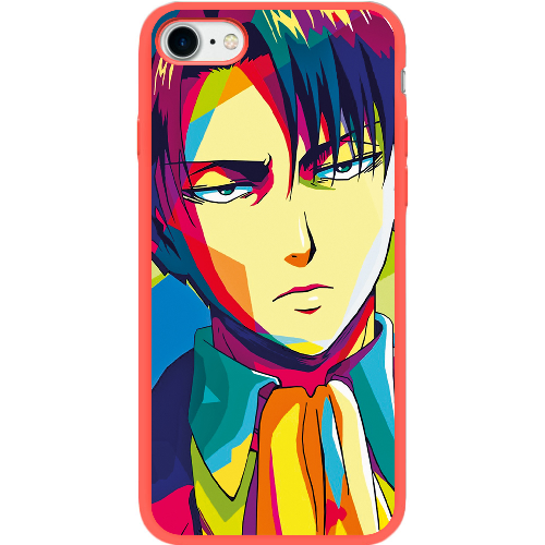 Чехол BoxFace Apple iPhone 7/8 SE  2020 Attack on titan Levi Anime Pop