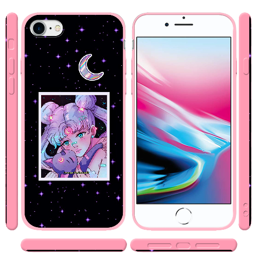 Чехол BoxFace Apple iPhone 7/8 SE  2020 Sailor Moon night