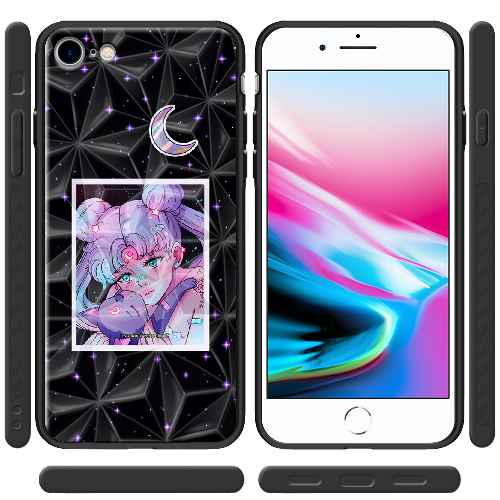 Чехол BoxFace Apple iPhone 7/8 SE  2020 Sailor Moon night