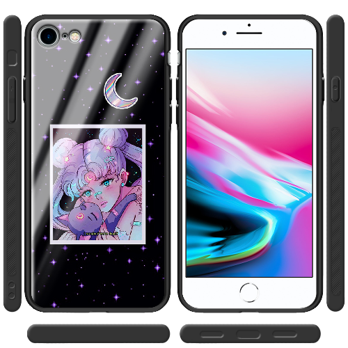 Чехол BoxFace Apple iPhone 7/8 SE  2020 Sailor Moon night