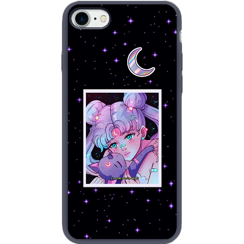 Чехол BoxFace Apple iPhone 7/8 SE  2020 Sailor Moon night