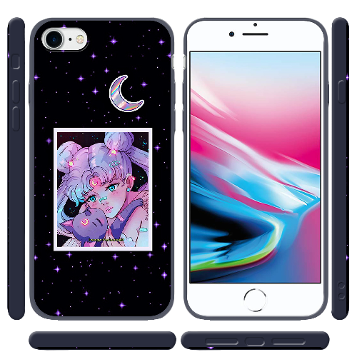 Чехол BoxFace Apple iPhone 7/8 SE  2020 Sailor Moon night