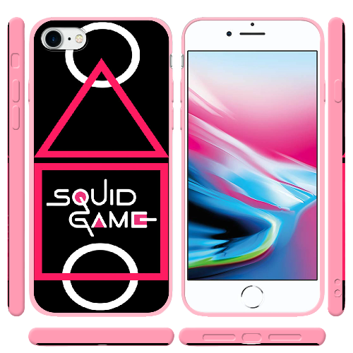 Чехол BoxFace Apple iPhone 7/8 SE  2020 siquid game поле для игры в кальмара