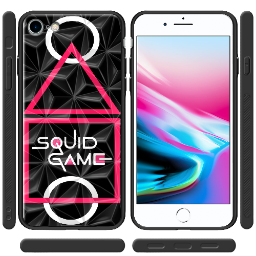 Чехол BoxFace Apple iPhone 7/8 SE  2020 siquid game поле для игры в кальмара