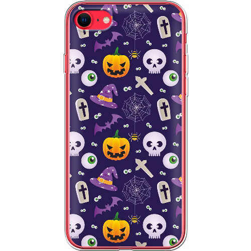 Чехол BoxFace Apple iPhone 7/8 SE  2020 Halloween Purple Mood