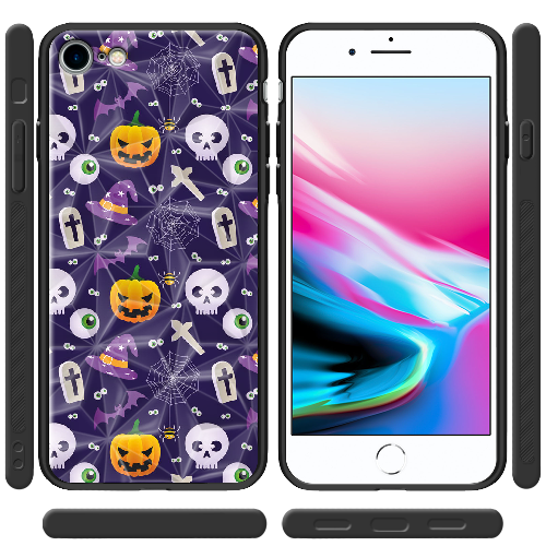 Чехол BoxFace Apple iPhone 7/8 SE  2020 Halloween Purple Mood