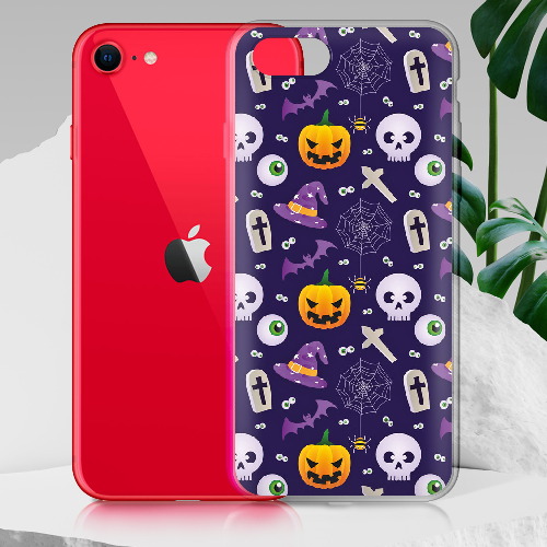 Чехол BoxFace Apple iPhone 7/8 SE  2020 Halloween Purple Mood