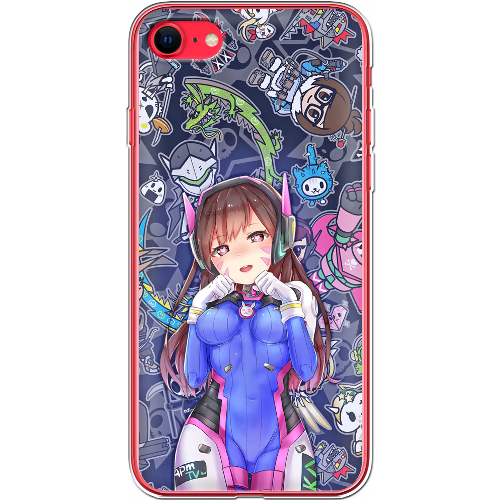 Чехол BoxFace Apple iPhone 7/8 SE  2020 Overwatch D.VA