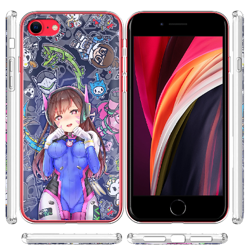 Чехол BoxFace Apple iPhone 7/8 SE  2020 Overwatch D.VA