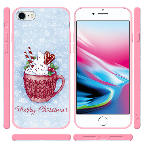 Чехол BoxFace Apple iPhone 7/8 SE  2020 Рождественское Какао