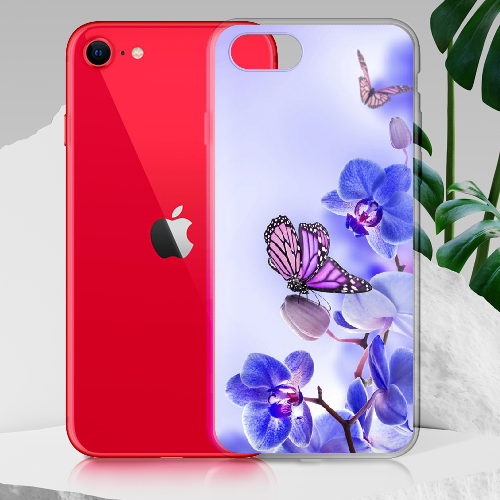 Чехол BoxFace Apple iPhone 7/8 SE  2020 Orchids and Butterflies