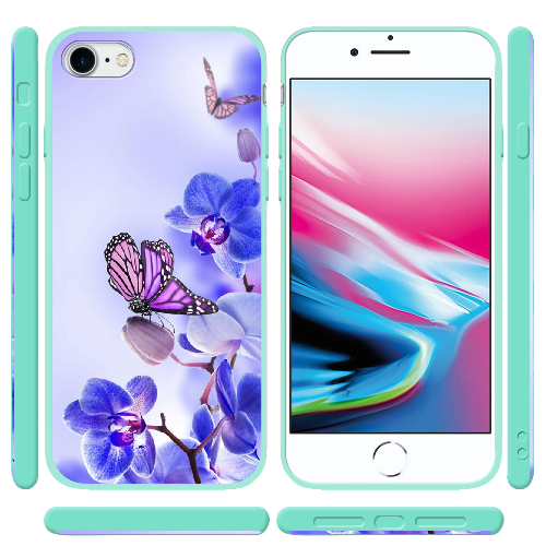 Чехол BoxFace Apple iPhone 7/8 SE  2020 Orchids and Butterflies