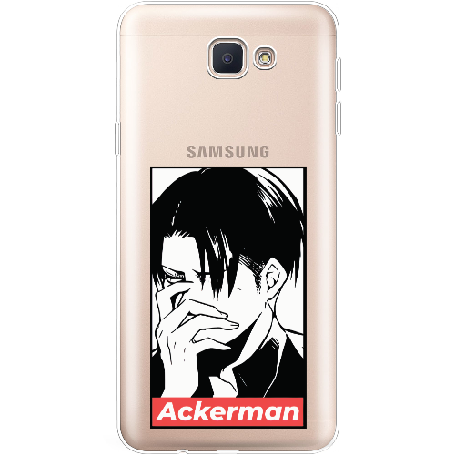 Чехол BoxFace Samsung J5 Prime G570F Attack On Titan - Ackerman