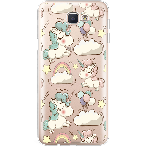 Чехол BoxFace Samsung J5 Prime G570F Unicorns