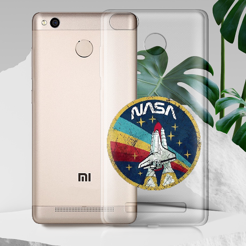 Чехол Boxface Xiaomi Redmi 3s / 3x Space Shuttle NASA