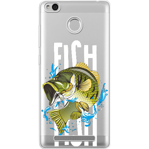 Чехол Boxface Xiaomi Redmi 3s / 3x Bass fish