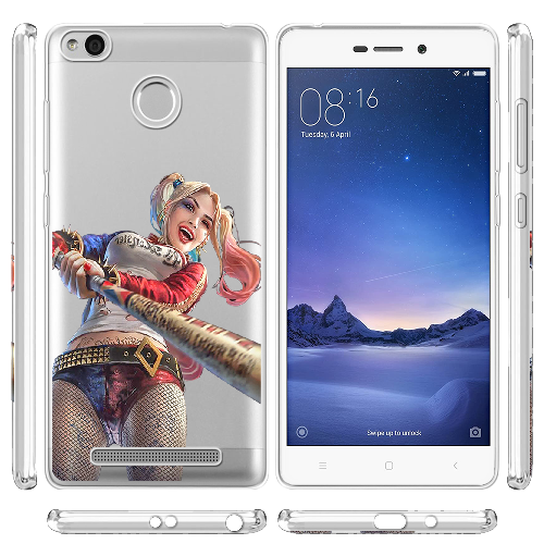 Чехол Boxface Xiaomi Redmi 3s / 3x Happy Harley Quinn