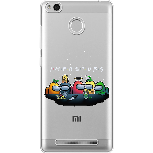 Чехол Boxface Xiaomi Redmi 3s / 3x Among Us Impostors