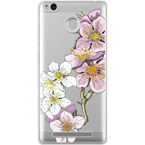 Чехол Boxface Xiaomi Redmi 3s / 3x Cherry Blossom