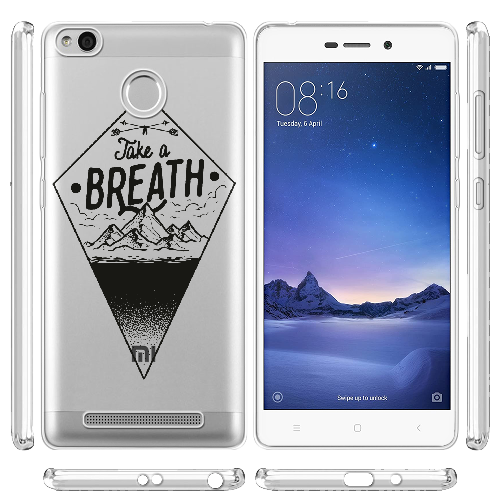 Чехол Boxface Xiaomi Redmi 3s / 3x Take a Breath