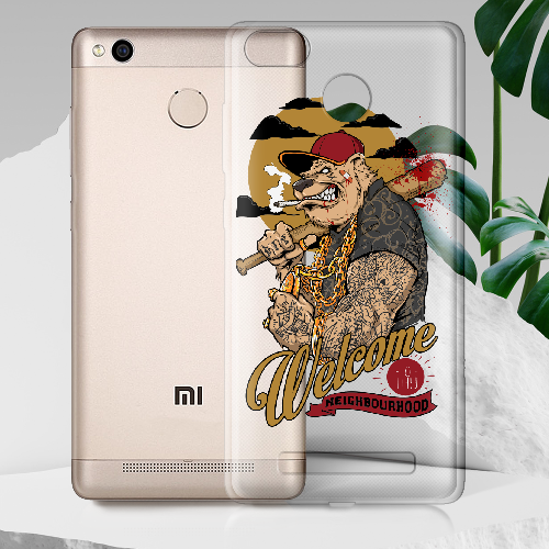 Чехол Boxface Xiaomi Redmi 3s / 3x welcome to thy neighborhood