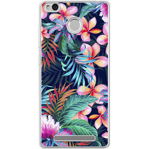 Чехол Boxface Xiaomi Redmi 3s / 3x flowers in the tropics