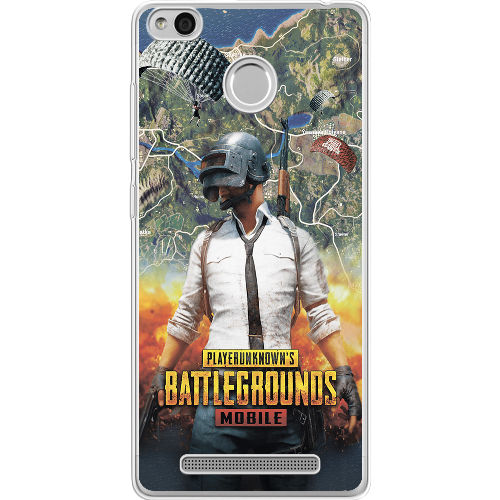 Чехол Boxface Xiaomi Redmi 3s / 3x PUBG Mobile